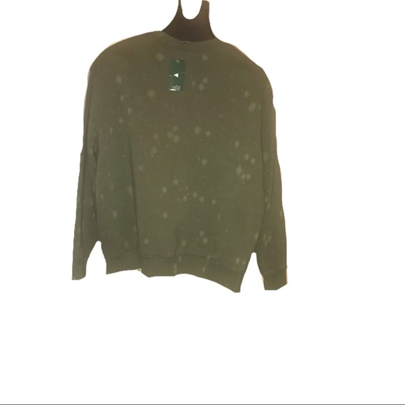 NWT Wild Fable Green Sweatshirt - Picture 3 of 5